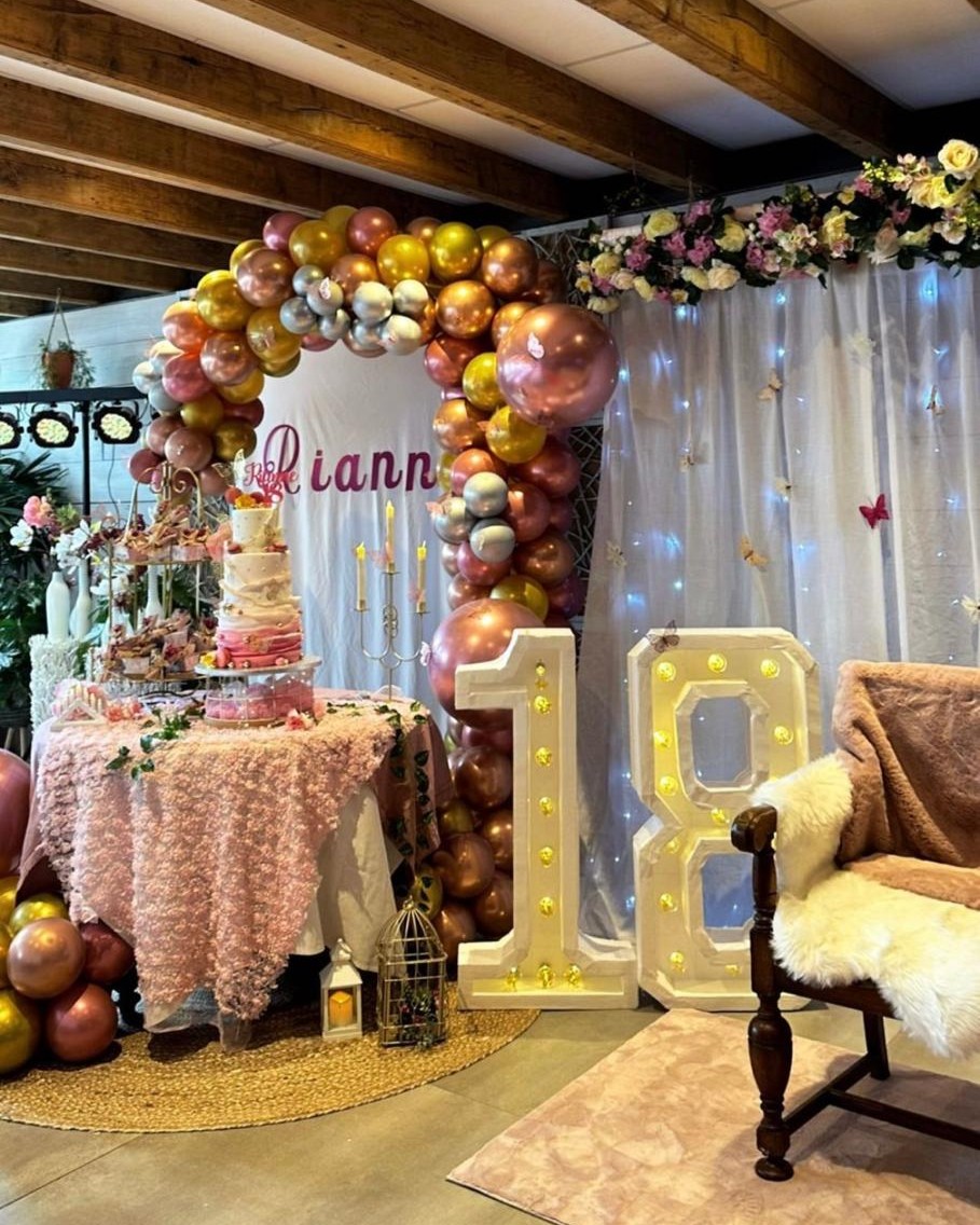 Decoration of Yana's 18th birthday